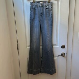 Alice + Olivia Gray Flare Jeans